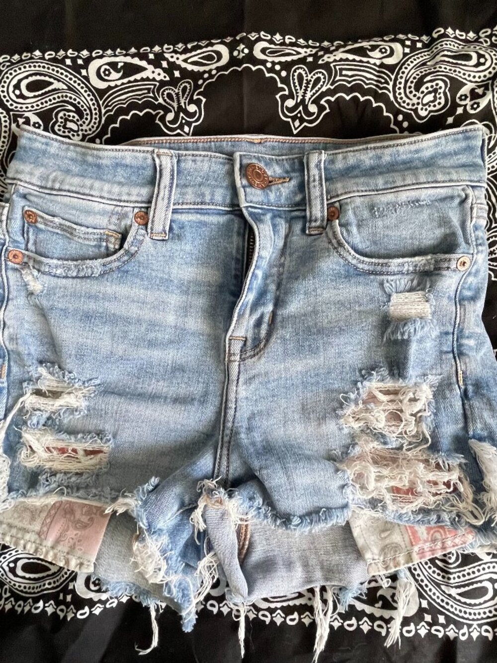 American Eagle jean shorts womens 4